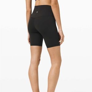lululemon 8 inch align biker shorts